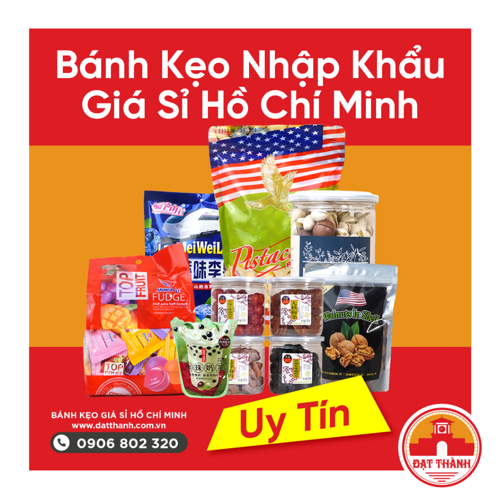 bánh kẹo Đài Loan nhập khẩu Hồ Chí Minh